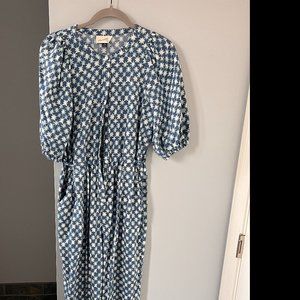 Universal Thread Jumpsuit Blue/White